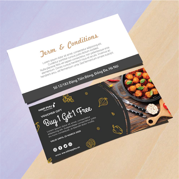 VOUCHER, THẺ TÍCH ĐIỂM